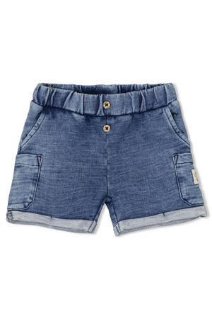 denim sweatshort Safari Savage medium blue denim