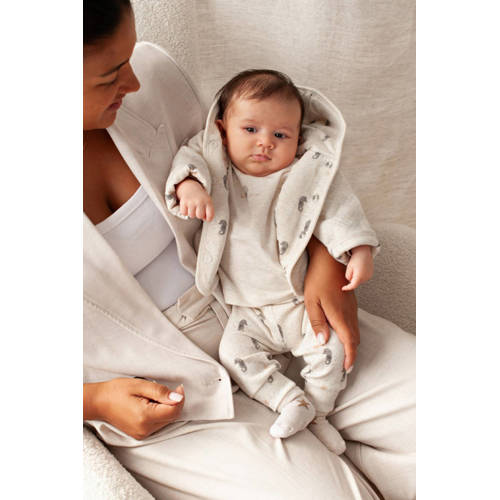 Feetje reversible zomerjas Sea Sweeties ecru Jongens Katoen Capuchon All over print