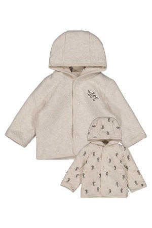 reversible zomerjas Sea Sweeties ecru
