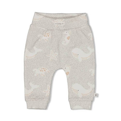 Feetje baby broek Sea Sweeties grijs/offwhite Jongens/Meisjes Katoen All over print - maat 74 afbeelding