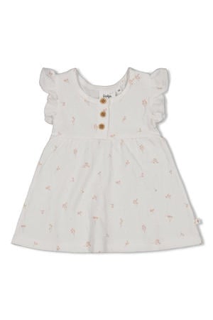 jurk Delicate Flower offwhite
