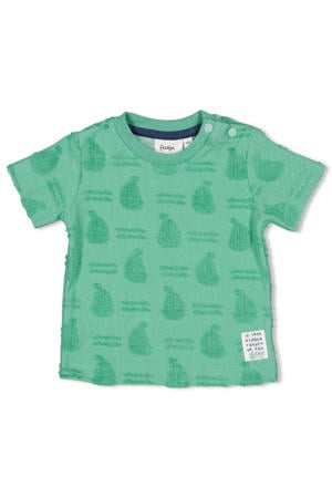T-shirt Seaside Happiness groen