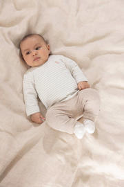 thumbnail: Feetje gestreepte longsleeve Elephant mintgroen