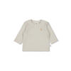 Feetje gestreepte longsleeve Elephant mintgroen