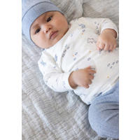 thumbnail: Feetje longsleeve Blue Ocean wit/blauw