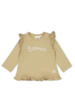 longsleeve  Let Your Dreams Blossom groen