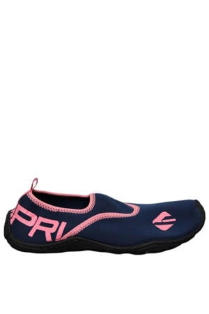 Splasher waterschoenen donkerblauw/roze