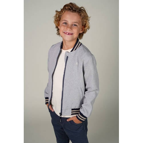 Le Chic Garcon bomberjack zomer grijs Jas Jongens Polyester Ronde hals - maat 146/152 afbeelding