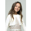Le Chic bolero met sierstrik beige
