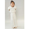Le Chic blousetop met textuur offwhite