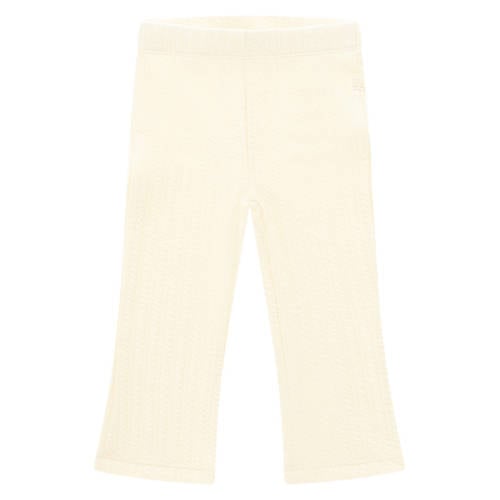 Le Chic flared broek ecru Meisjes Polyester Effen - maat 98 afbeelding