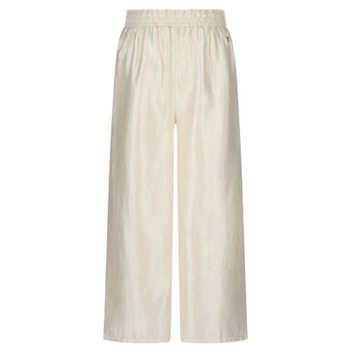 Le Chic wide leg broek offwhite Wit Meisjes Polyester Effen - maat 110 afbeelding