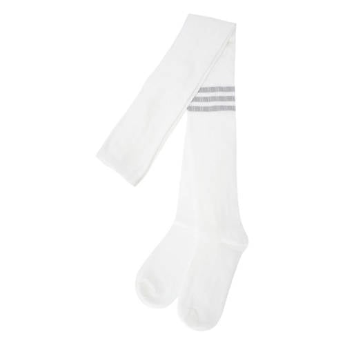 NONO maillot wit/grijs Meisjes Katoen Effen - maat 122-140 afbeelding