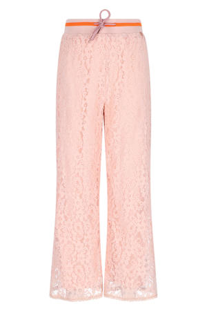 regular casual broek lichtroze
