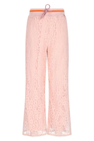 regular casual broek lichtroze
