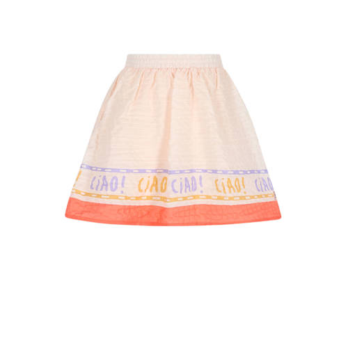 NONO A-lijn rok roze Meisjes Polyester Tekst - maat 158-164 afbeelding