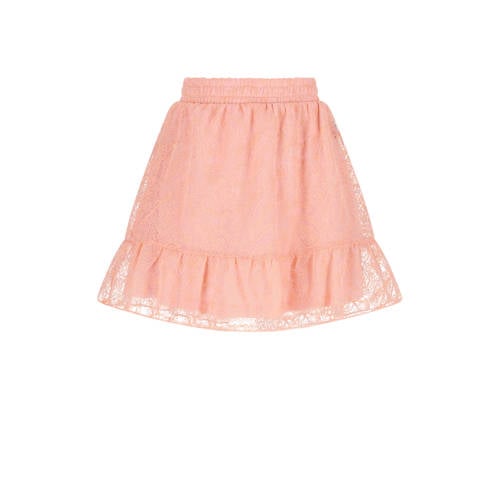 NONO midi rok oudroze Meisjes Polyamide All over print - maat 116 afbeelding