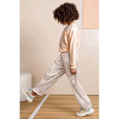 NONO regular casual broek wit Meisjes Polyester Effen - maat 104 afbeelding