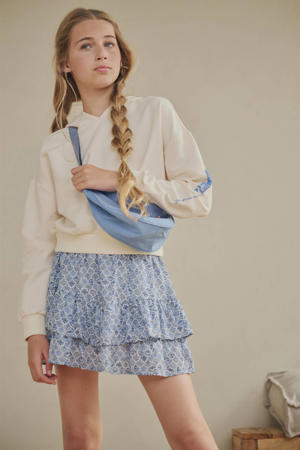 A-lijn rok blauw