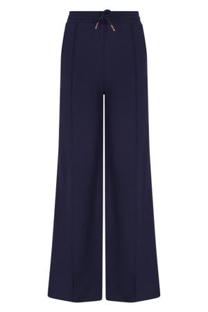 regular casual broek donkerblauw