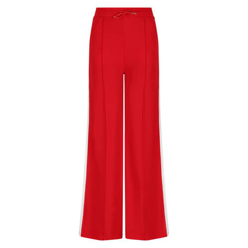NoBell’ regular waist casual broek rood Meisjes Rayon Effen - maat 152 afbeelding