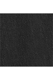 thumbnail: Black denim meisjes MANGO TEEN low waist wide leg jeans wide leg jeans black van denim met rits- en knoopsluiting en effen