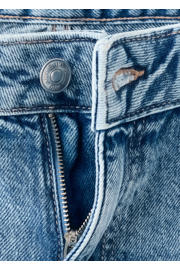 thumbnail: MANGO TEEN low waist straight leg jeans light blue denim