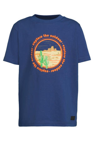 T-shirt donkerblauw