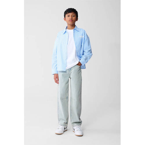 Shoeby light blue denim Jeans Blauw Effen - maat 134 afbeelding