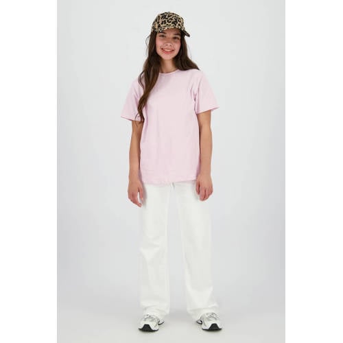 Raizzed T-shirt met backprint zwart Roze Meisjes Katoen Ronde hals Backprint - maat 176 afbeelding