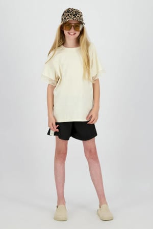 T-shirt lichtgeel