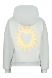 thumbnail: Raizzed hoodie met backprint lichtblauw