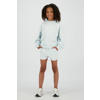 Raizzed hoodie met backprint lichtblauw