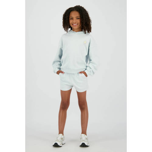 Raizzed regular waist sweatshort lichtblauw Korte broek Effen - maat 152 afbeelding