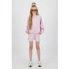 Raizzed regular waist sweatshort roze