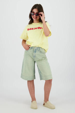 T-shirt geel