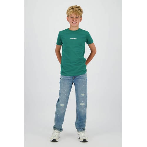 Raizzed T-shirt groen Jongens Katoen Ronde hals Tekst - maat 152 afbeelding