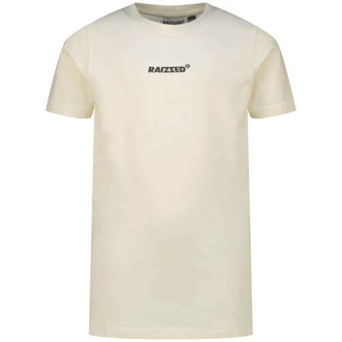 Raizzed T-shirt wit Jongens Katoen Ronde hals Tekst - maat 164 afbeelding