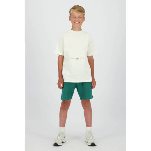 Raizzed relaxed regular waist sweatshort groen Korte broek Effen - maat 176 afbeelding