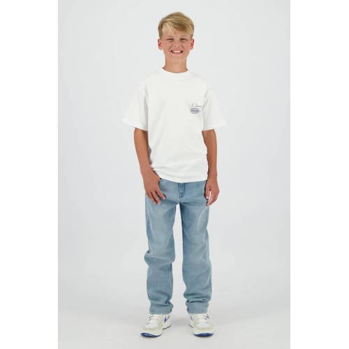 Raizzed loose fit jeans light blue denim Blauw Jongens Stretchdenim Effen - maat 140 afbeelding