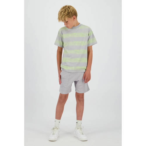 Raizzed relaxed regular waist sweatshort lichtgrijs Korte broek Effen - maat 164 afbeelding