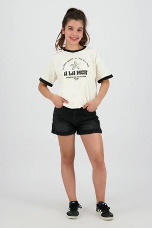 T-shirt zwart