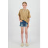 Raizzed regular waist short medium blue denim
