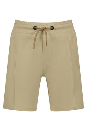 relaxed regular waist casual short zand