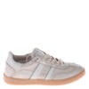 Hip leren sneakers beige