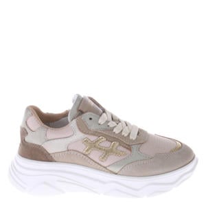 suède sneakers beige