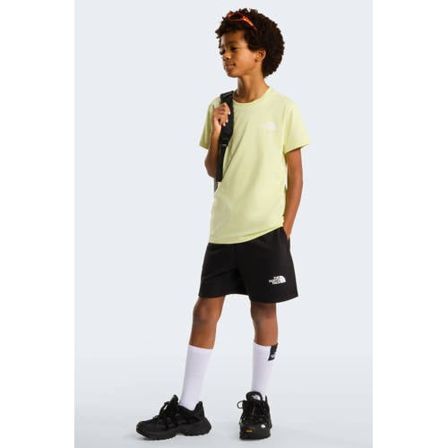 The North Face T-shirt geel Jongens/Meisjes Katoen Ronde hals Effen - maat 158/164 afbeelding