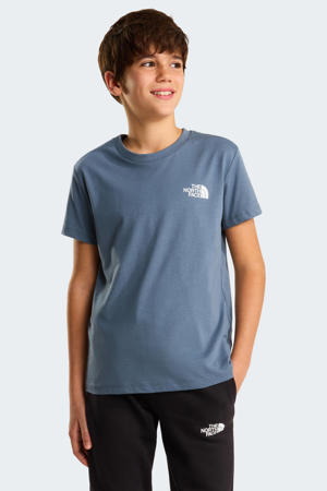 T-shirt grijsblauw