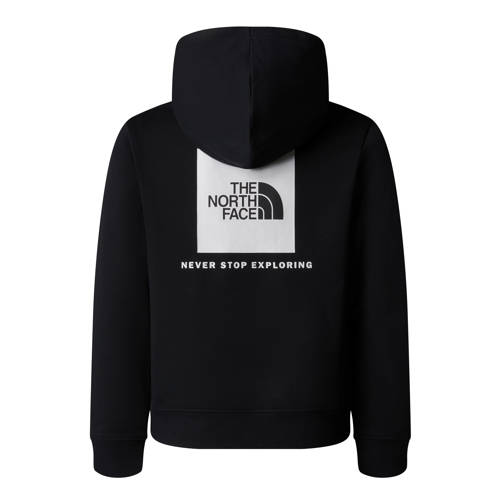 The North Face hoodie zwart Sweater Backprint - maat 170/176 afbeelding