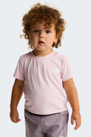 T-shirt + short roze/lila
